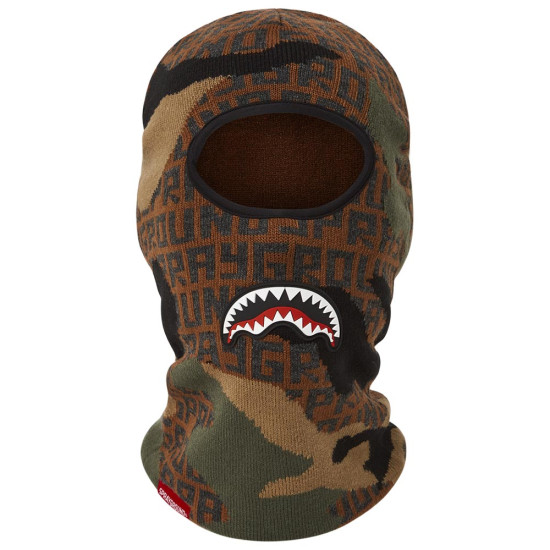 Sprayground Σκούφος Full Face Camo Infinity Ski Mask